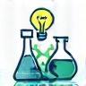 Small icon representing innovation or technology