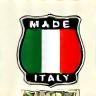 Small icon representing Italian flag or craftsmanship detail